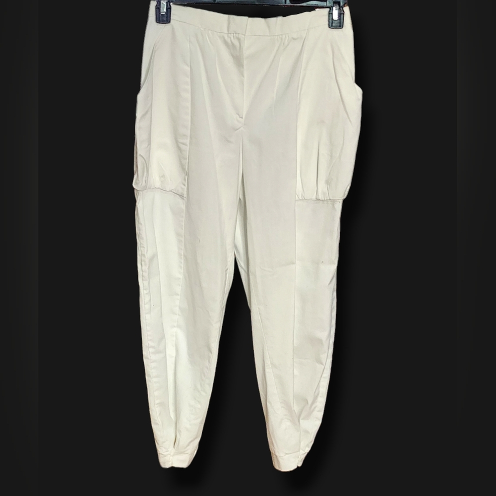 Handmade Casual Dress Pants in White